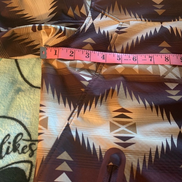 Ariat Women's Geometric Pattern Jacket - Brown and Cream - Picture 9 of 10